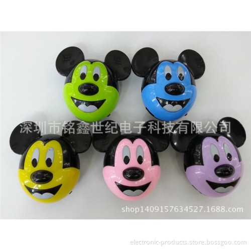 cartoon images colorful Kei Mai mp3 player no memory no screen wholesale mp3